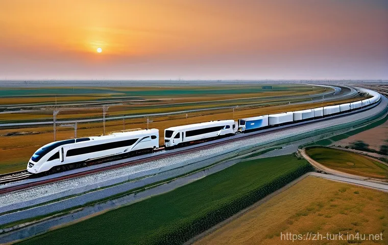 투르크메니스탄과 국제 무역 - **Turkmenistan: The Radiant Energy Heart of Central Asia**
    A majestic, wide-angle shot of a futu...